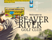 Tablet Screenshot of beaverrivergolf.com